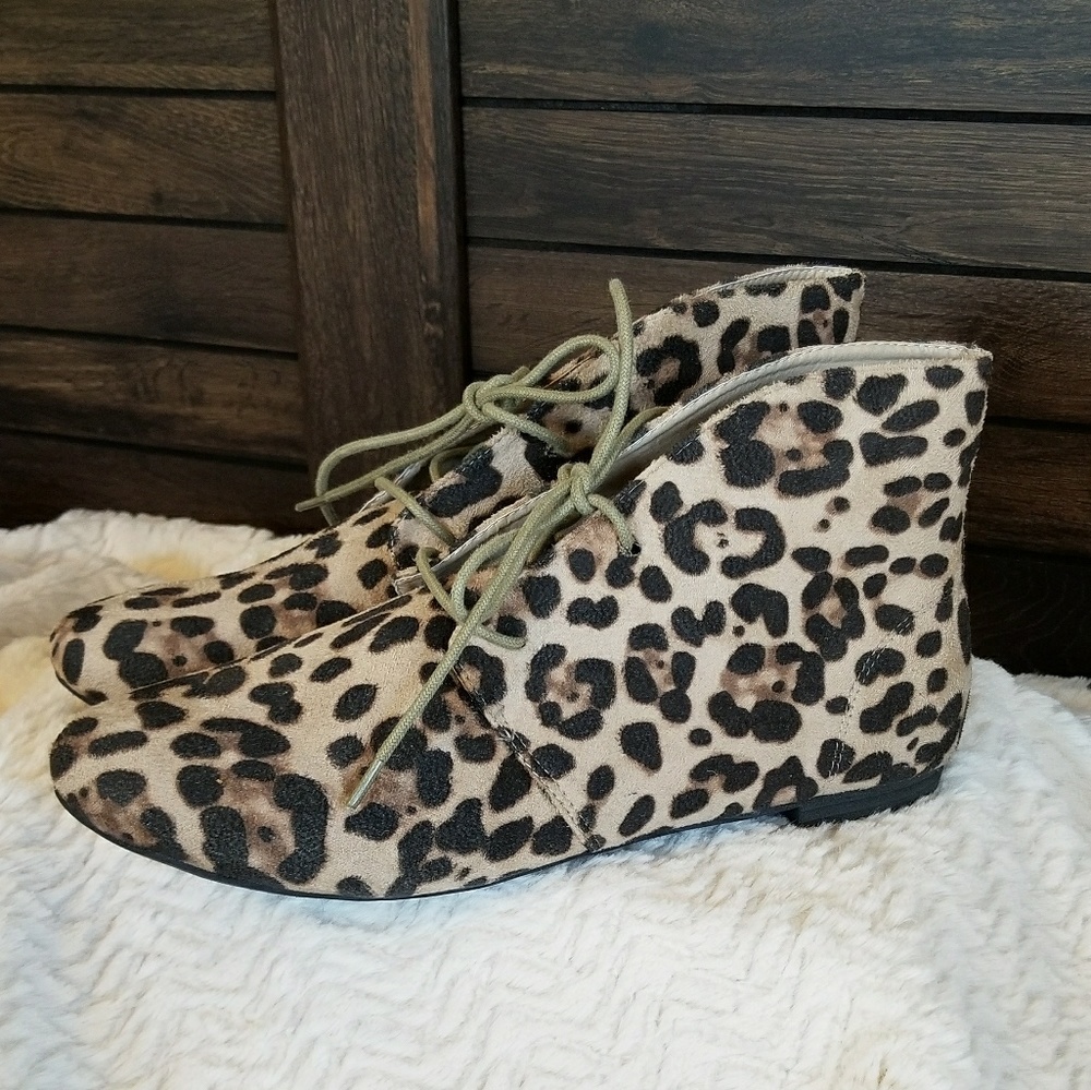 Leopard Print Flats